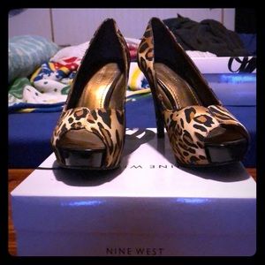 Leopard heels